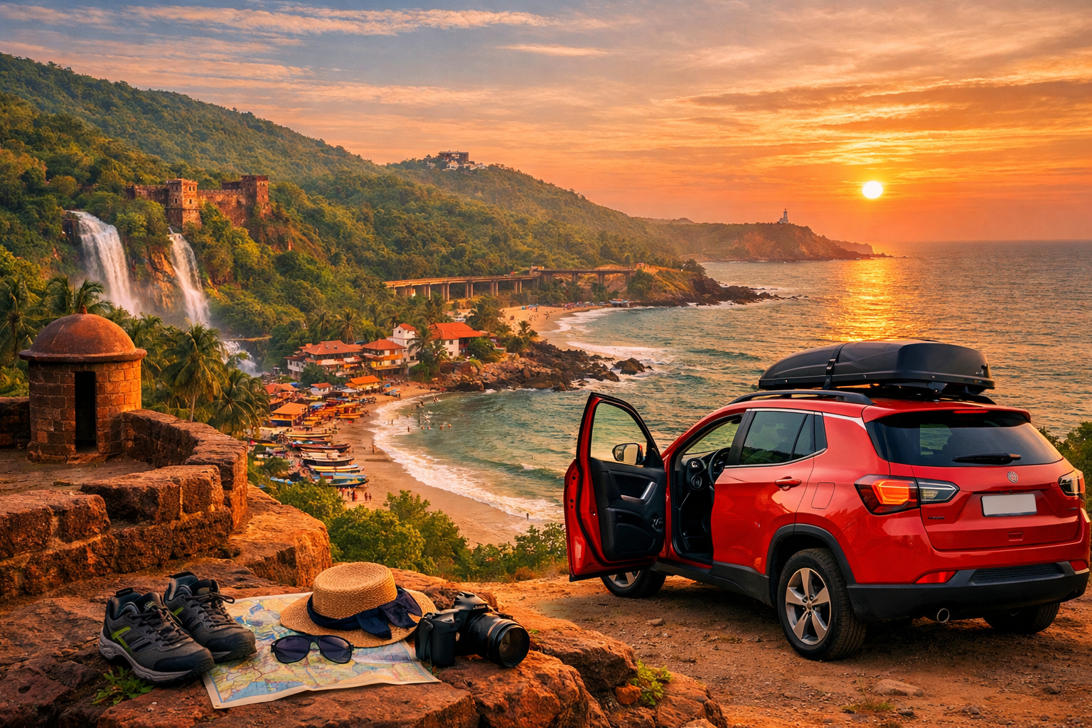 Self Drive Car Rental in Goa